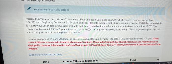 how do i fill these in? Auen Progress Your answer is partially