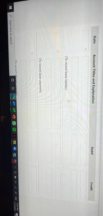 Co. leased machinery from Young, Inc. on January 1, 2020. The lease