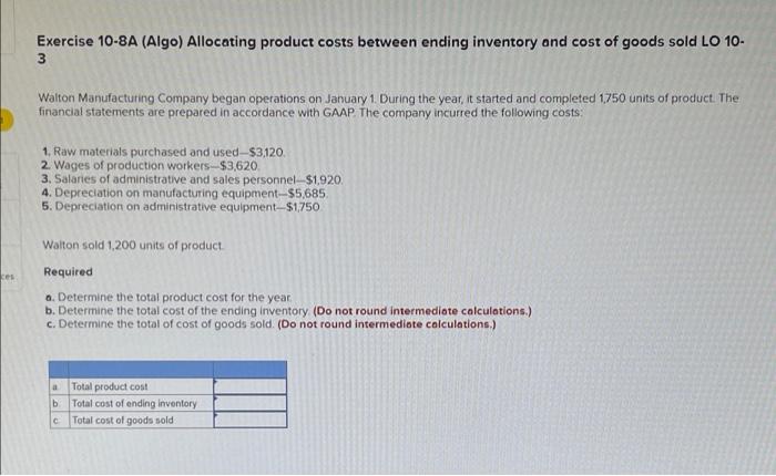 pls need both done, no work or explanation needed just answers Exercise