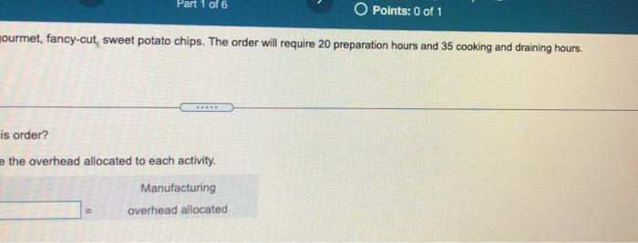 40.00 Packaging $ 0.06 Preparation time Cooking and draining time Units packaged