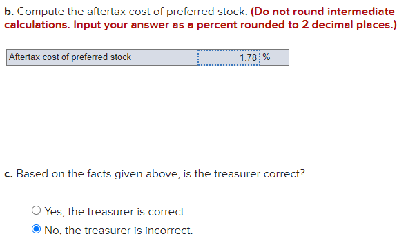 marking me wrong for question B. Thank you for your answers! The