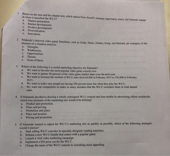  Based on the case and the chapter text, which option from