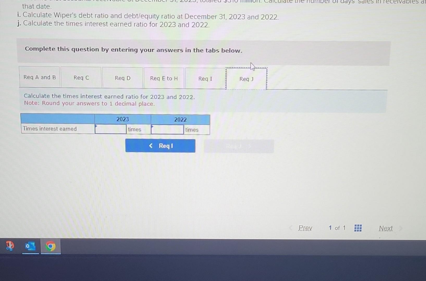 a price/earnings ratio of 14 at the end of 2023 , what