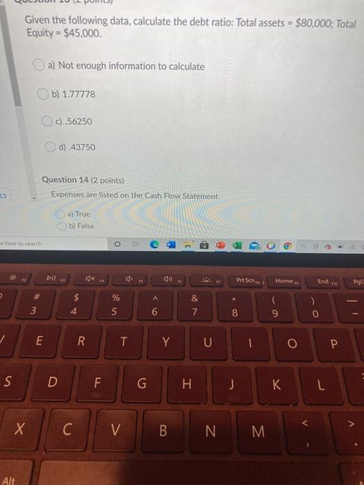 Sheet and the Ending Balance on the Cash Flow Statement must equal.