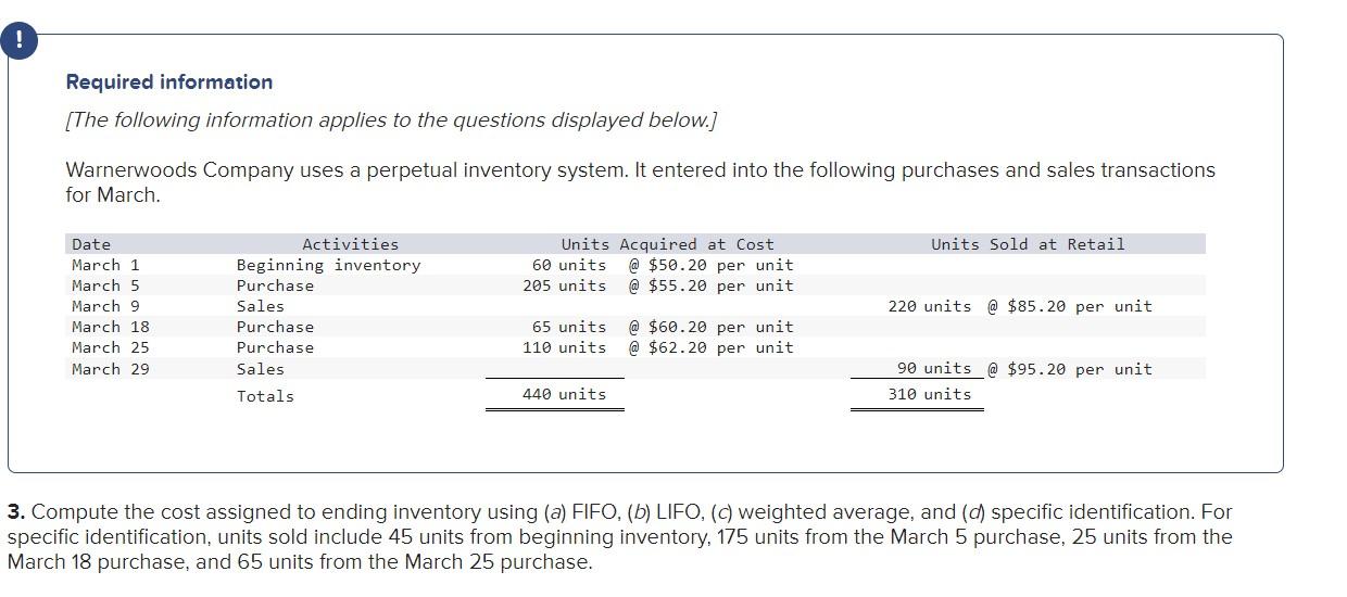 Just struggling with this accounting problem. Please help! Thanks. Required information [The