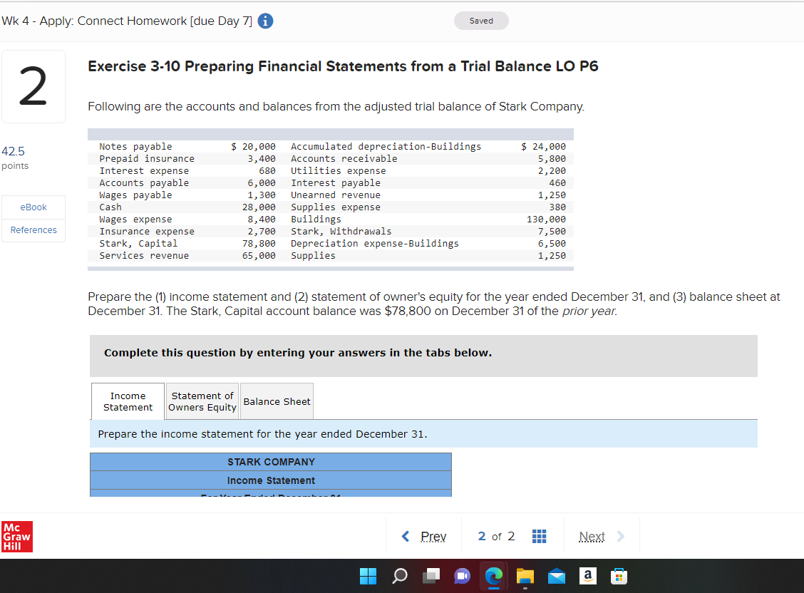  Wk 4 - Apply: Connect Homework (due Day 7] i Saved
