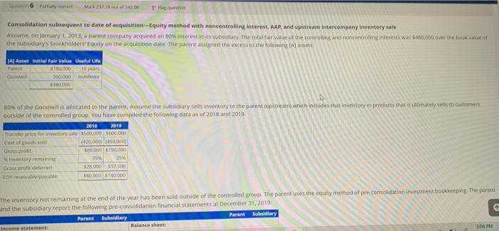 I need help with parts C and E. part C : 80%