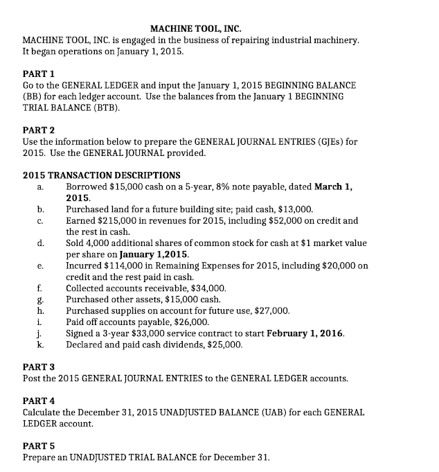 MACHINE TOOL, INC. MACHINE TOOL, INC. is engaged in the business