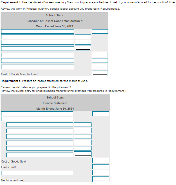 Debit Credit d. . e. Materials requisitioned and used in production: Job