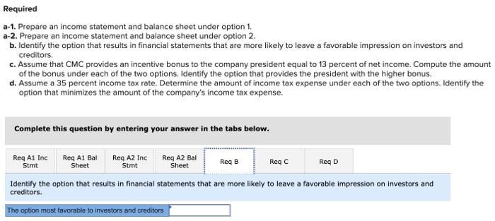 to $58,500. CMC also incurred $76,500 of engineering design and planning costs.