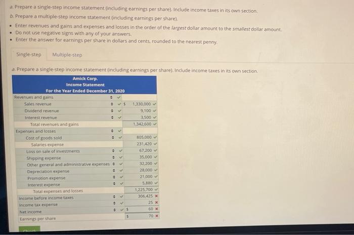Loss from discontinued operations $86.400 Gain on sale of investments 9.000 Interest