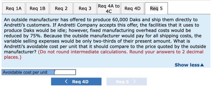 capacity to produce 90,000 Daks each year without any increase in fixed