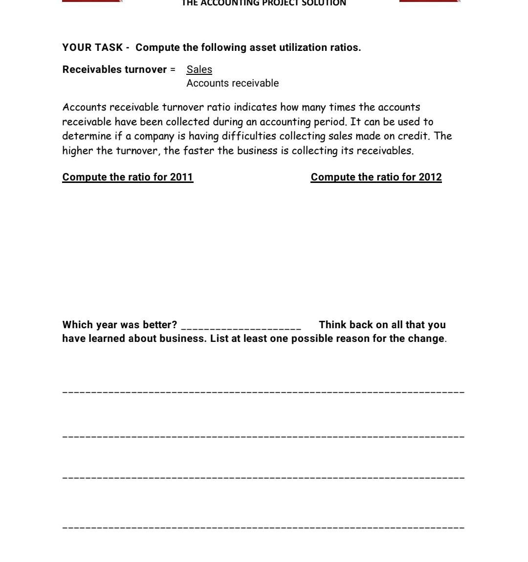 p6 p7 p8 p9 p10 1. Compute the profitability, asset and debt