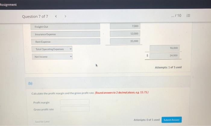 for the month of January 2017 Cost of goods sold $280,000 Rent