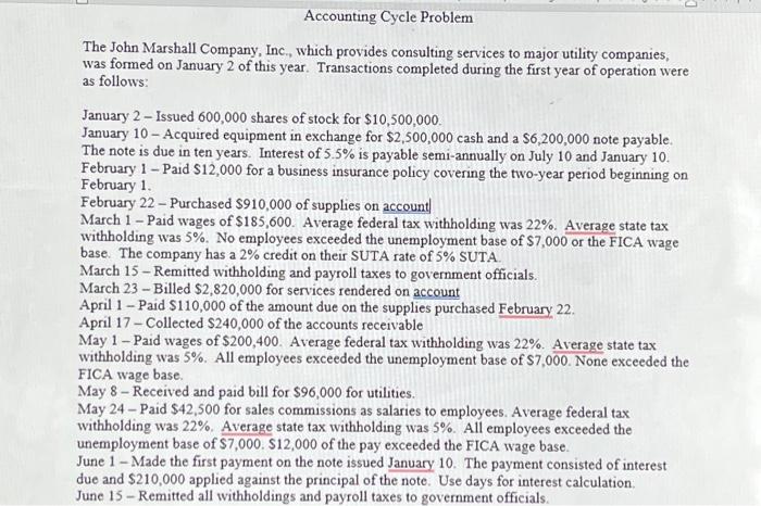  Utilizing the information and templates provided, complete the following steps: 1.