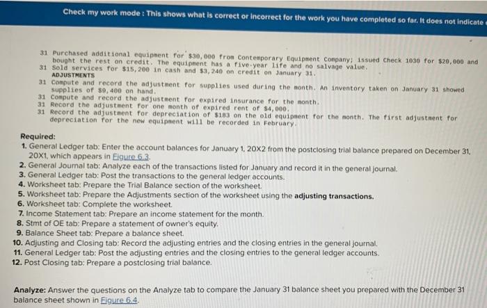 What is missing from my answers? I need help finding out what