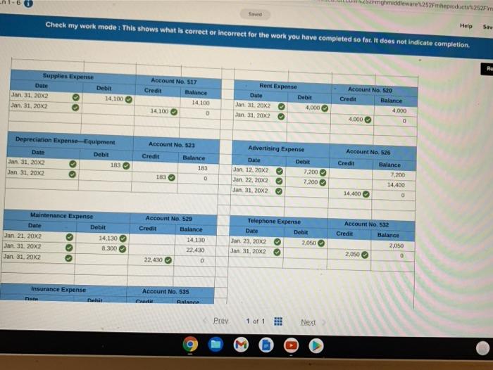 supplies for $10,000 from White's, Inc., received Invoice 2384 payable in 30