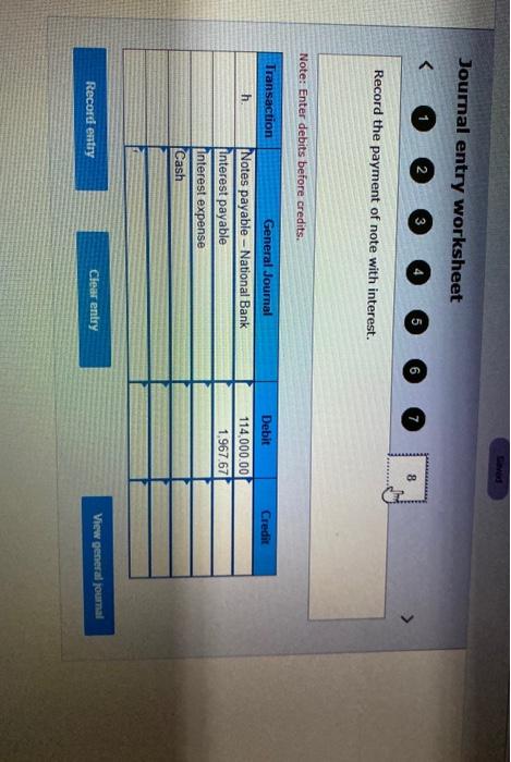 following transactions involving current liabilities during 2020 and 20 2020 Mar. 14