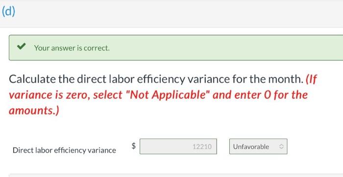 Cost Direct materials $50.00 per linear foot 5.00 linear feet $250.00 Direct