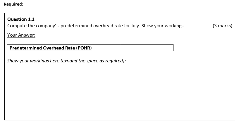 to do is question 1.5, thank you for your help! Quality boxes