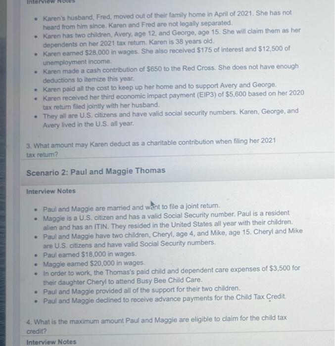 their family home in April of 2021. She has not heard from