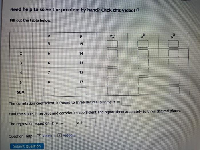  Need help to solve the problem by hand? Click this video!