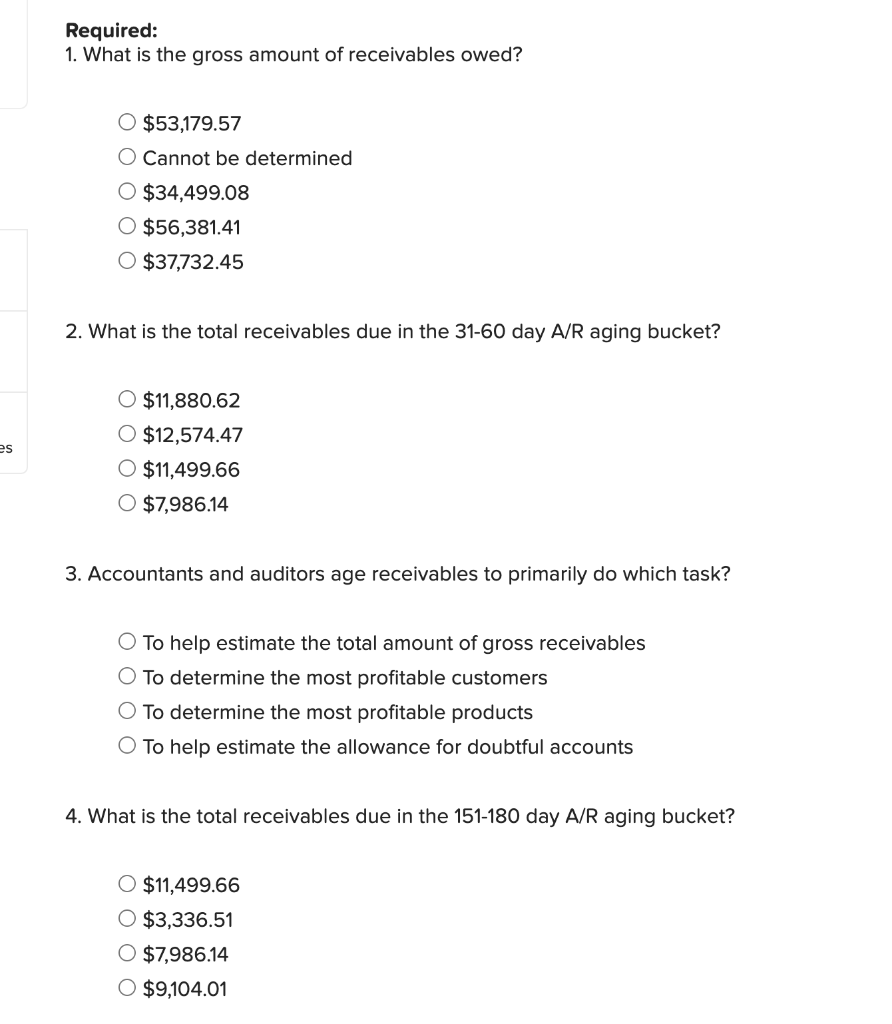 Ask the Question: How can we age receivables using Excel pivottables? Master