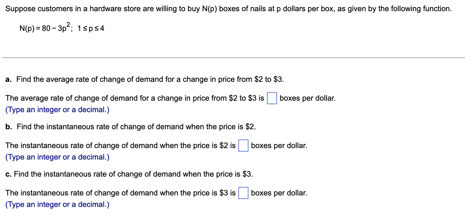 Please help with these two problems asap Suppose customers in a hardware