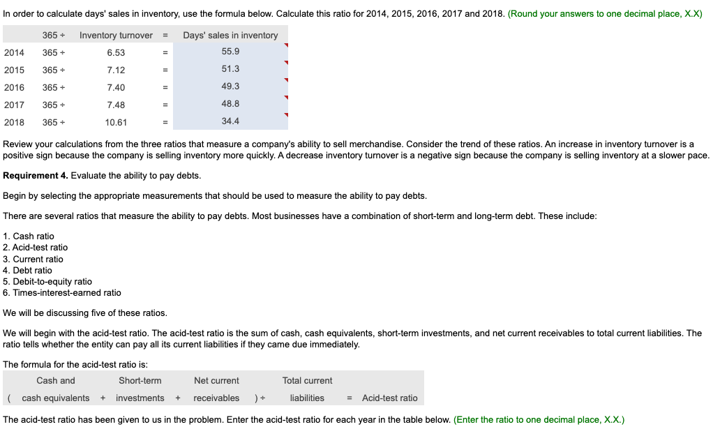 horizontal analysis. Trend percentages indicate the direction a business is taking. How