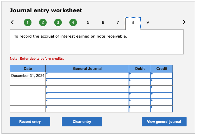 2025. Note: Enter debits before credits. Weldon Corporation's fiscal year ends December