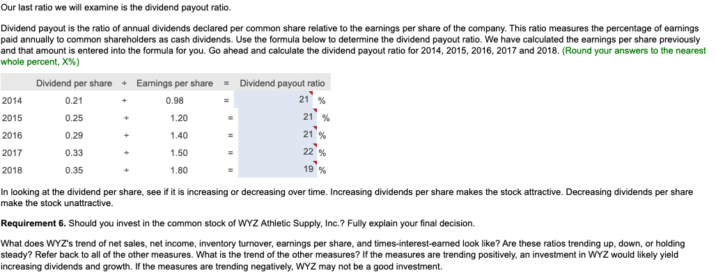 set equal to 100%. The amounts for each subsequent year are expressed