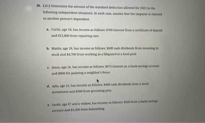 stock that the taxpayer purchased as an investment doubled in value. b.