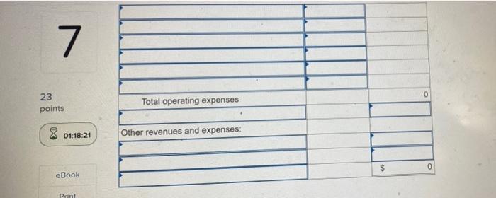 2020. Credit Debit $ 7,600 Equipment Accumulated depreciation, equipment Accounts payable Salaries