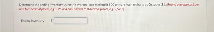 units that remain Suppose that Target Corporation uses the periodic inventory system