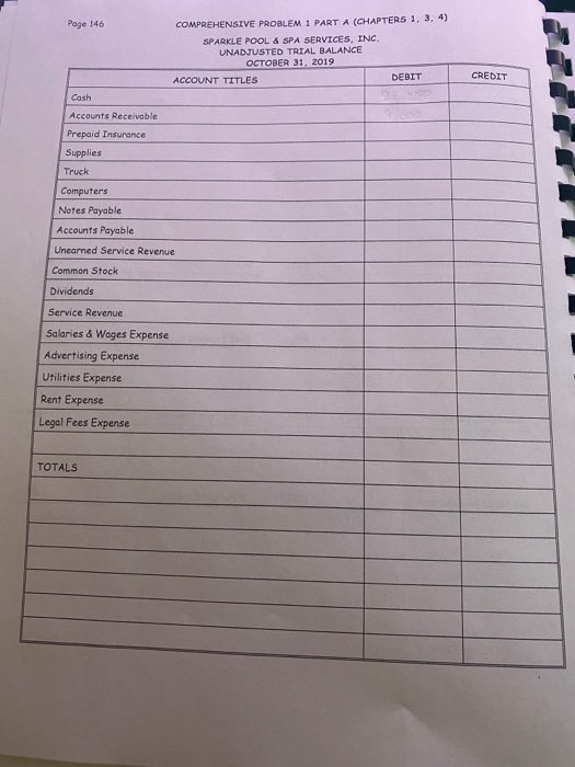 Prepare a se each transaction and leave a space after each entry!