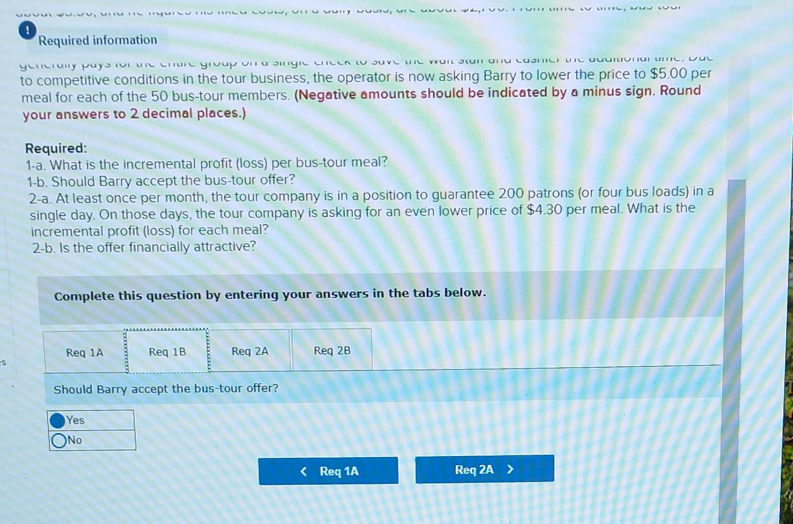 and he has a regular crowd of 500 patrons for his $10.30