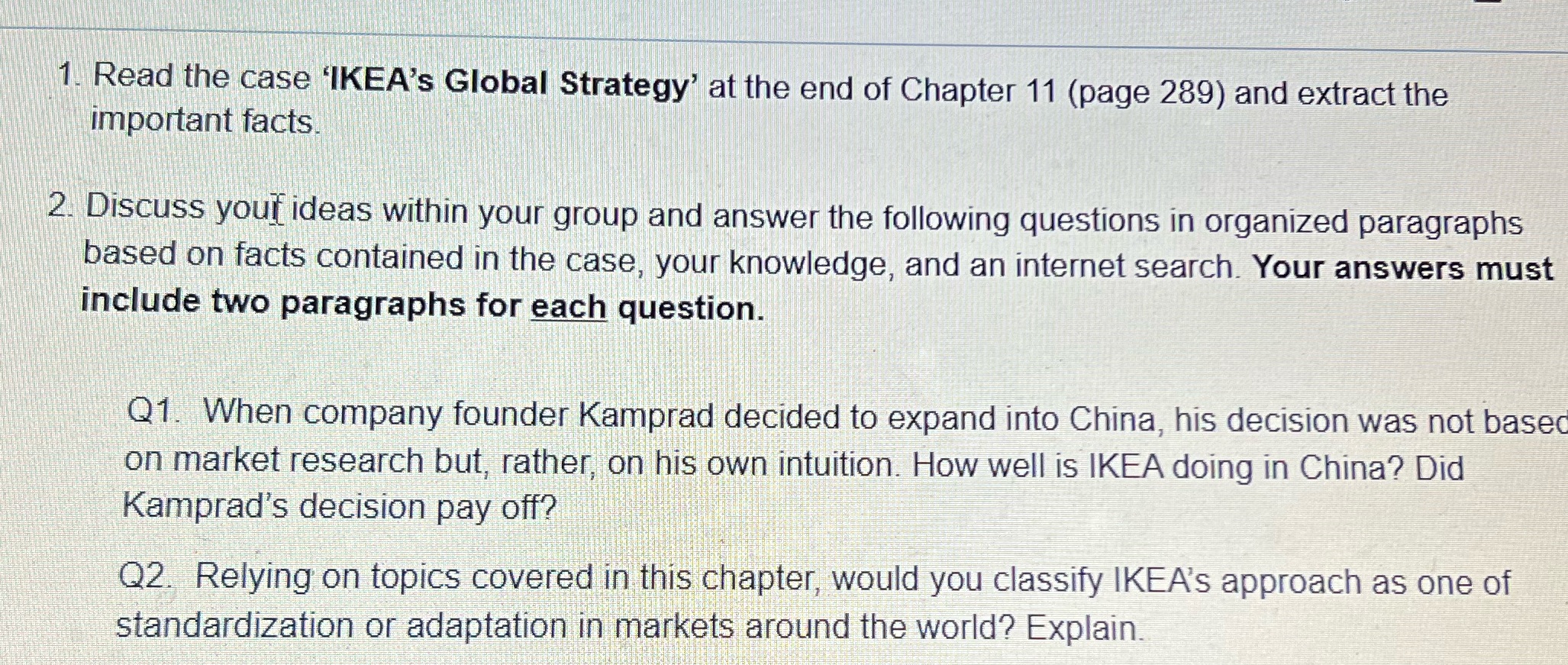 I need a answer with proper explanation of every answer along with