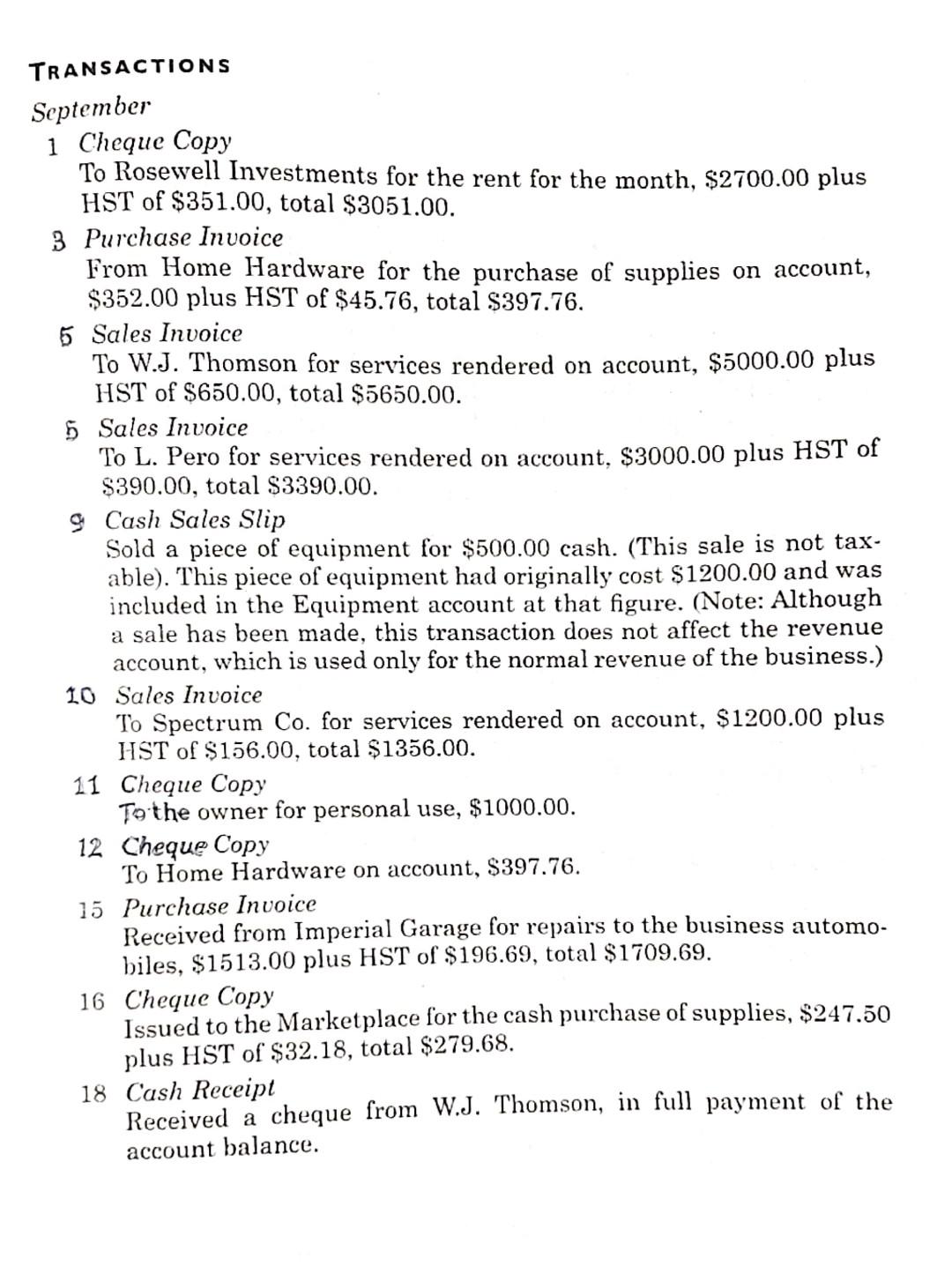 Comprehensive Assignment The Accounting Cycle Students will complete the first four steps