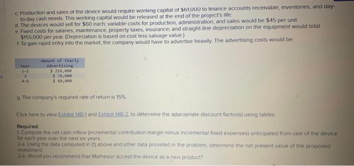 it believes will have broad market appeal. The company has performed marketing