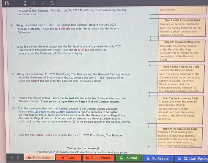 save your file often. Instructions: You will be recording the July 2021