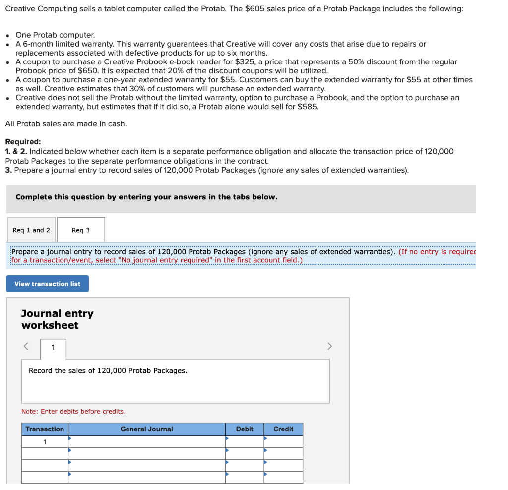 Protab. The $605 sales price of a Protab Package includes the following: