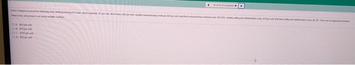  VO + XCIO 20 Fall 102 15 Week Online Class Test: