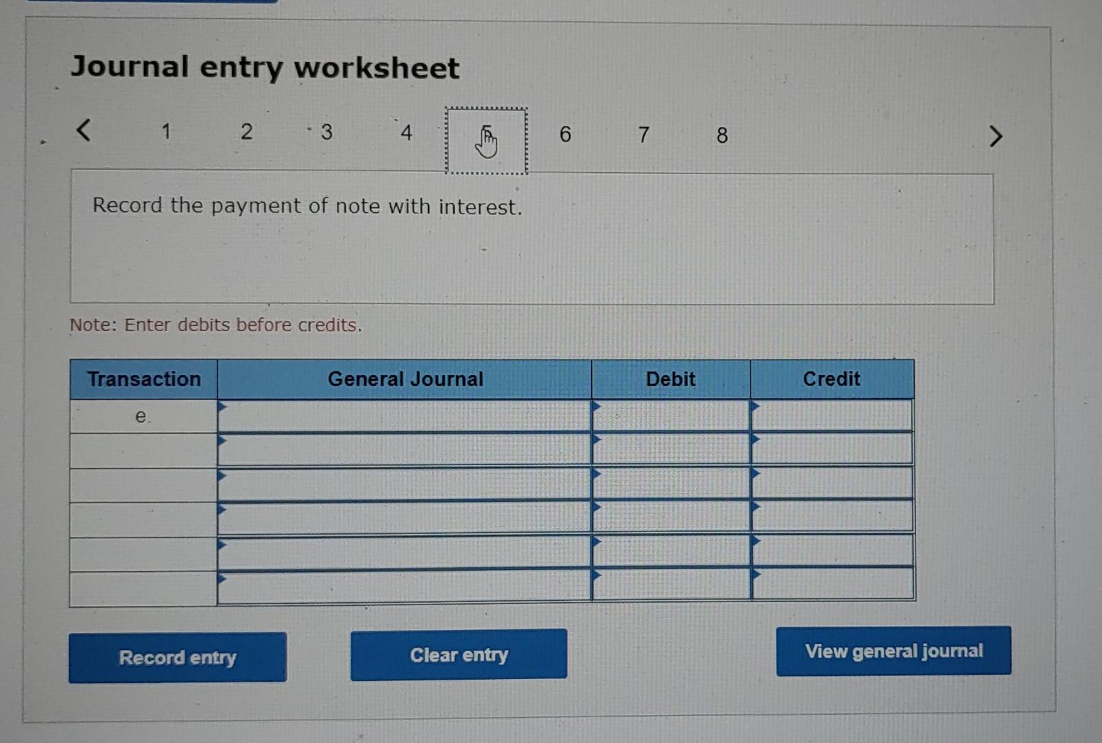 balance of the account payable to Ferris Inc. with a 4%, 60-day