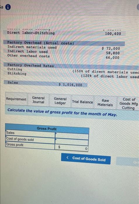 process inventory-cutting Work in process inventory-stitching Pinished goods inventory Beginning Inventory $