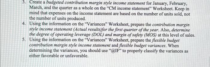\\ \hline Budgeted Unit Sales & 3,000 \\ \hline & $160 \\