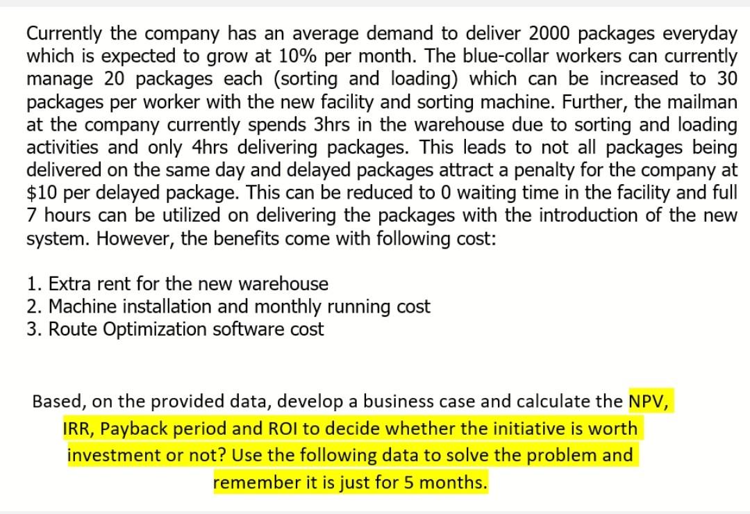 that needs to be calculated. The first photo shows the problem statement