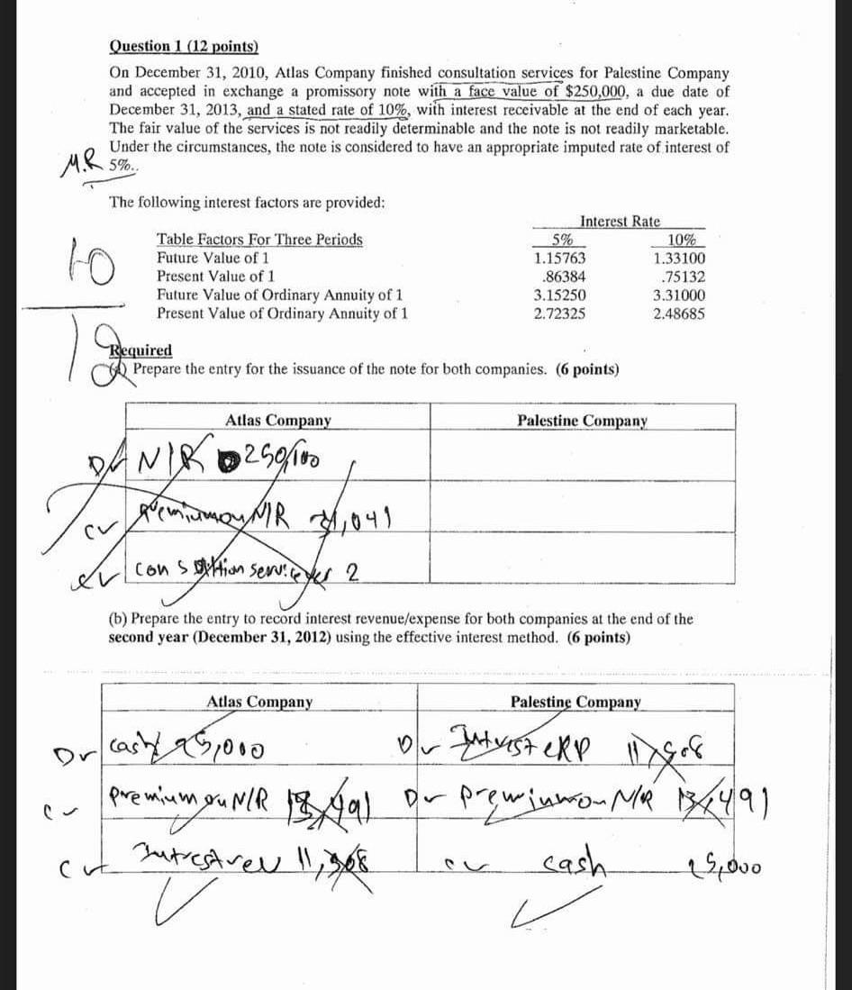  i want the solution ways Question 1 (12 points) On December