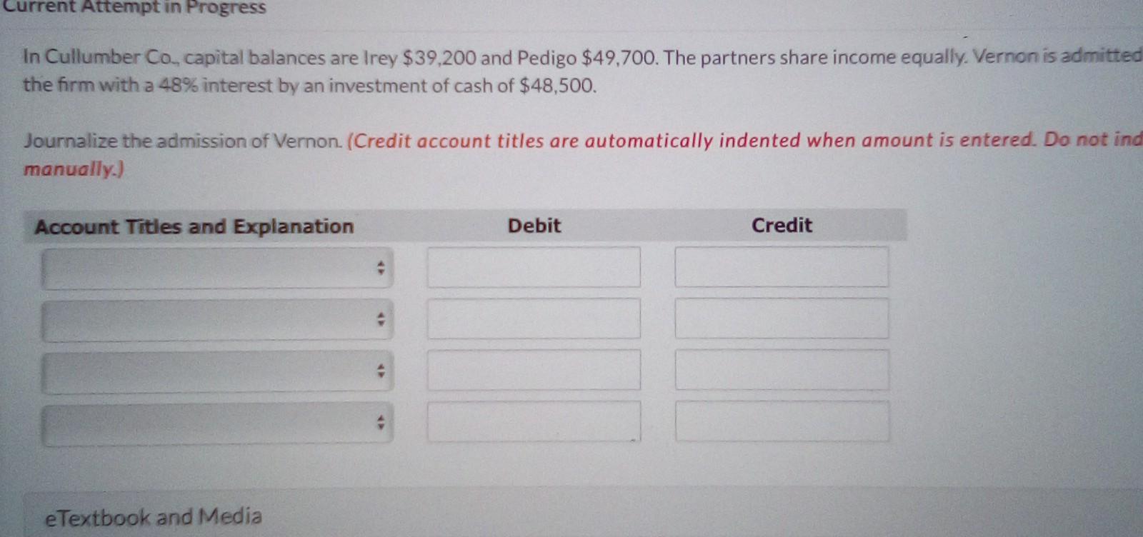 Capital (Cr.) $7 800. B. Capital (Cr.) $6,800; and C. Capital (Cr.)