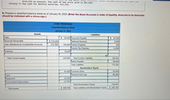work Required information [The following information applies to the questions displayed below)