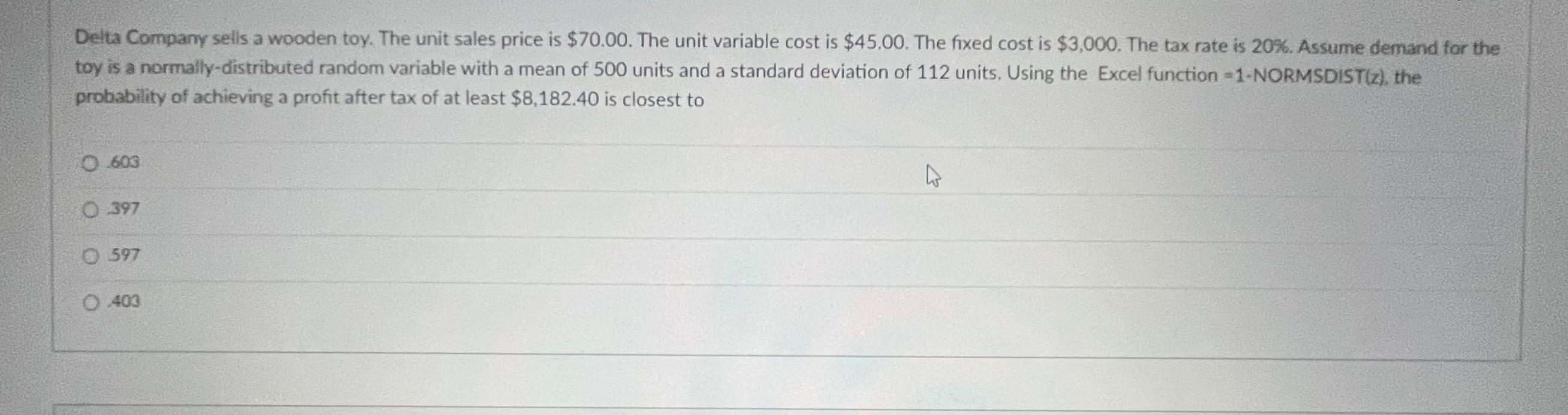 setups as cost drivers is closet to Overhead Setups Hours $ 24.100
